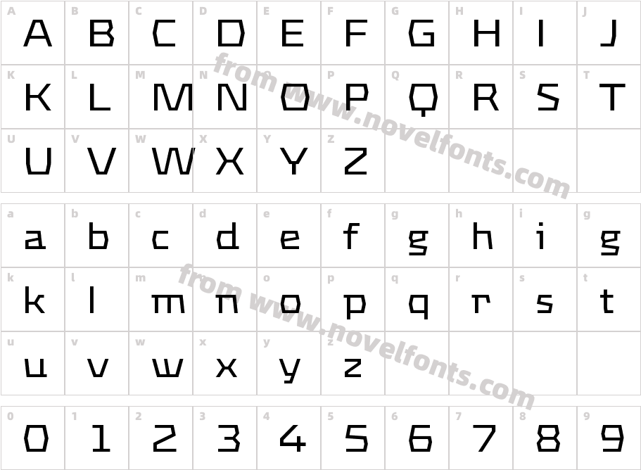 Mach W05 WideCharacter Map