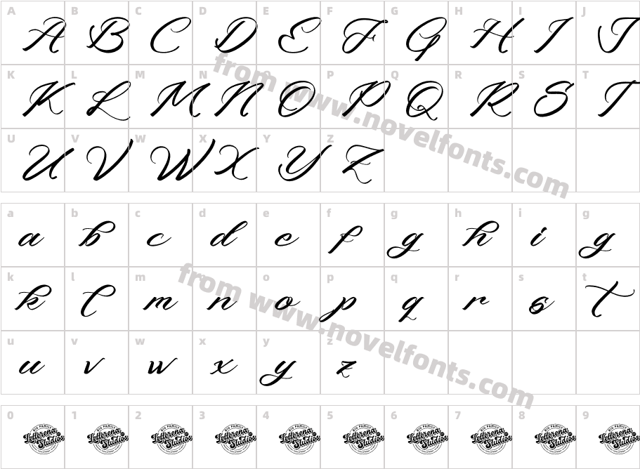 Machine Vintage DEMO VERSIONCharacter Map