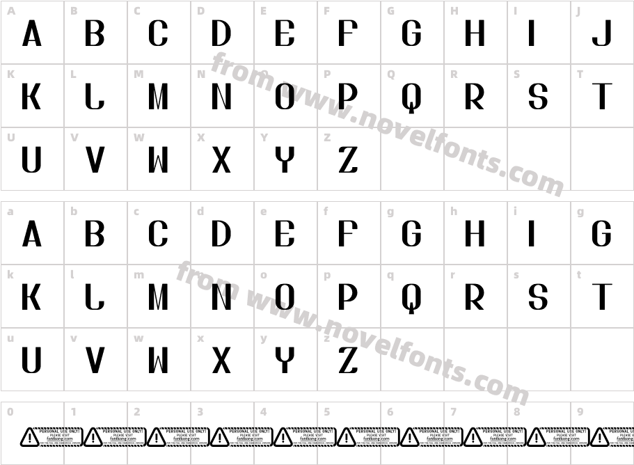 Madeleine PERSONAL USE ONLY!Character Map