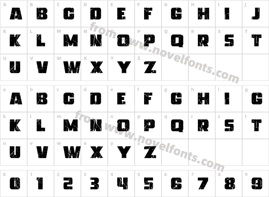 Madge RoughCharacter Map