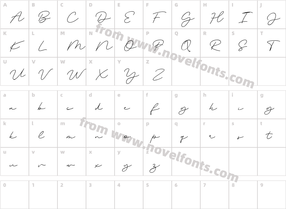 MagentaCharacter Map