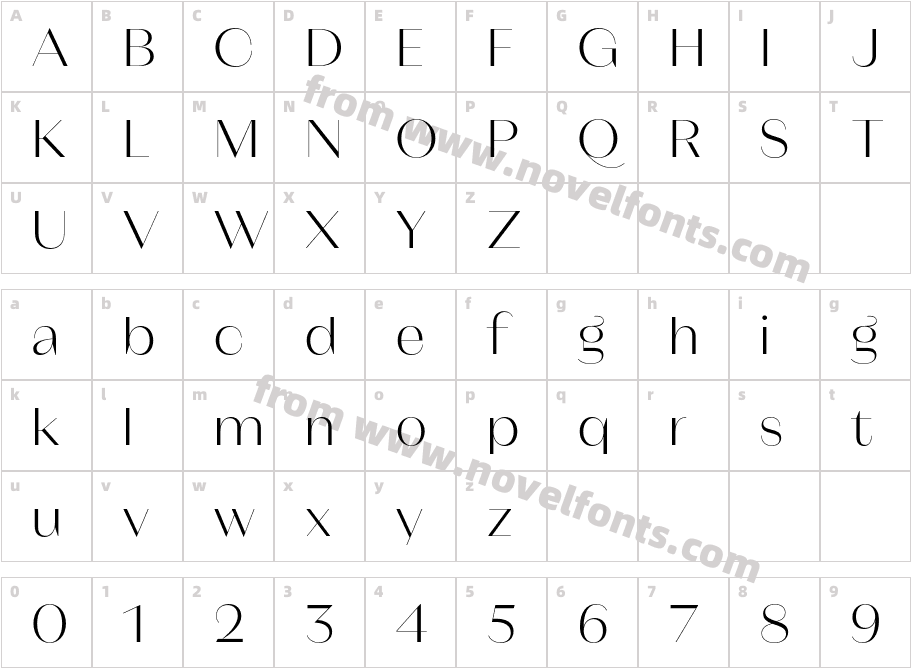 Magnat Poster LightCharacter Map