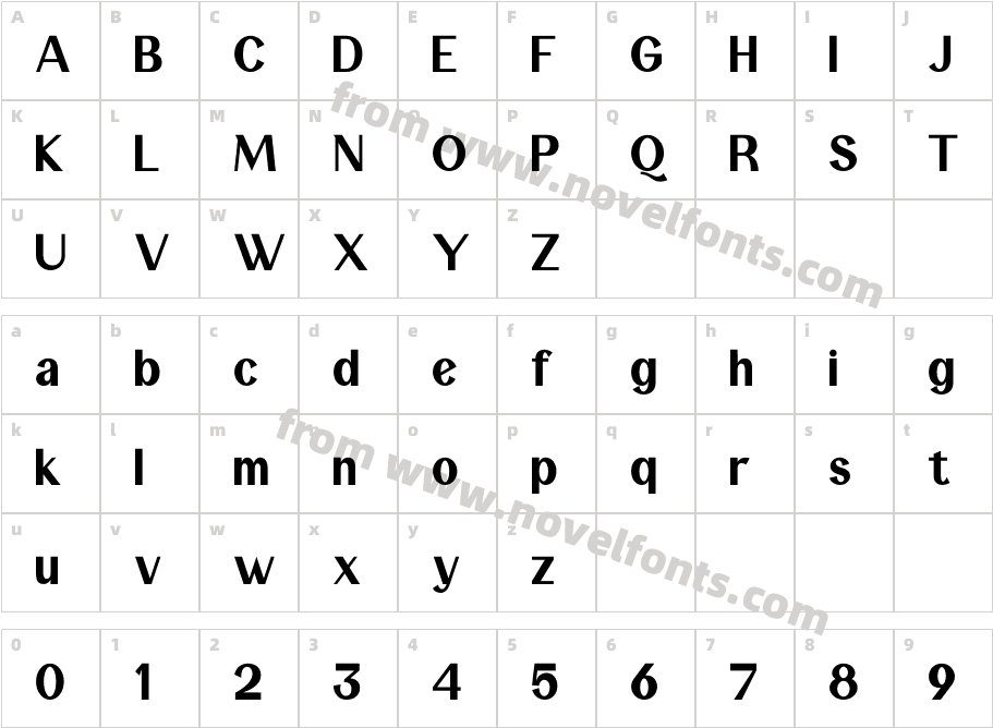 MaguireCharacter Map