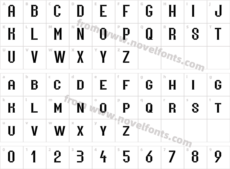 Merak FreeCharacter Map