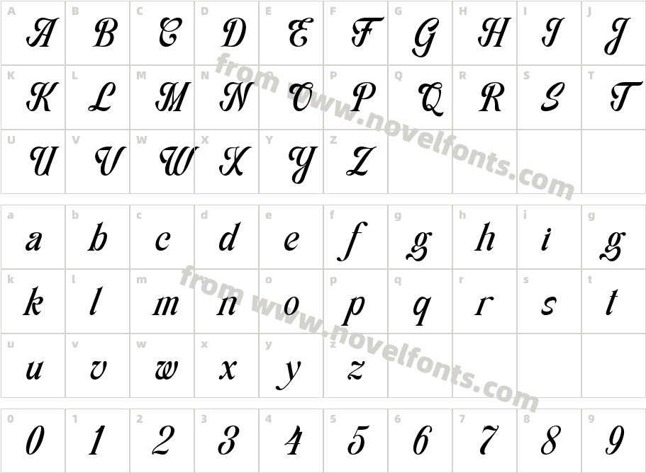 Maldives Italic Alt ItalicCharacter Map