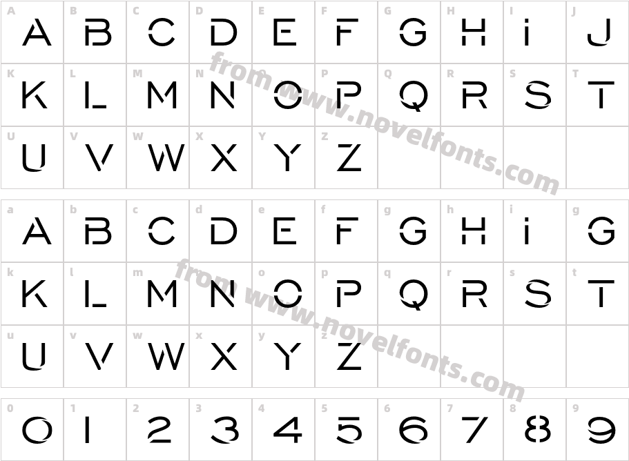 ManascoCharacter Map