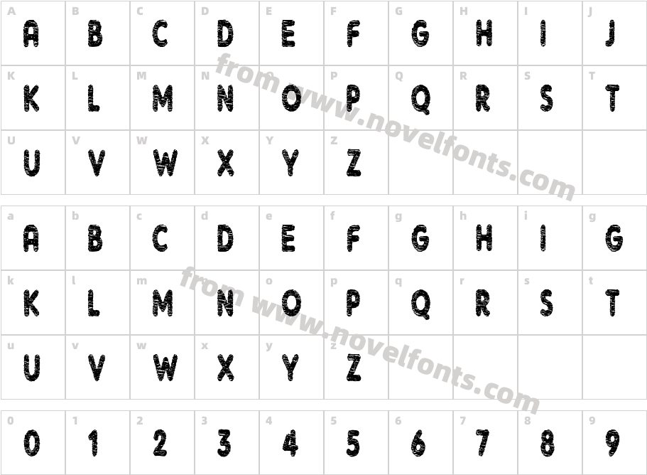 MeredithCharacter Map