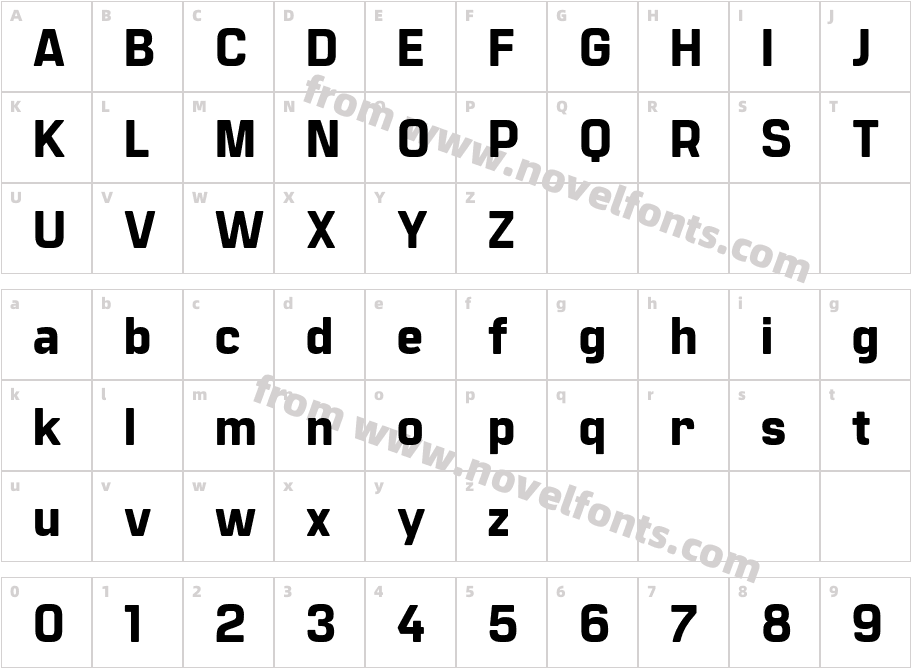 Manifold CF HeavyCharacter Map