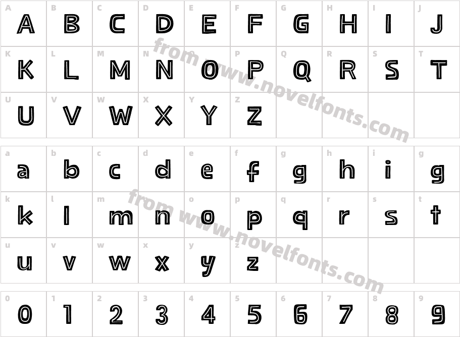 MaputoCharacter Map