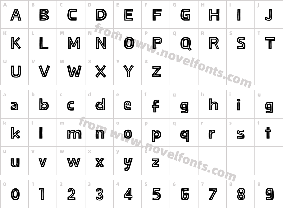MaputoCharacter Map