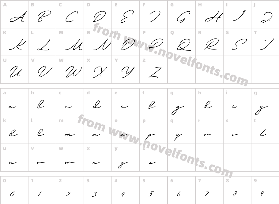 Marison BrienyCharacter Map
