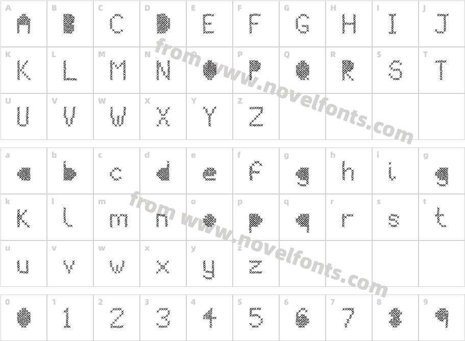 Mesh StitchCharacter Map