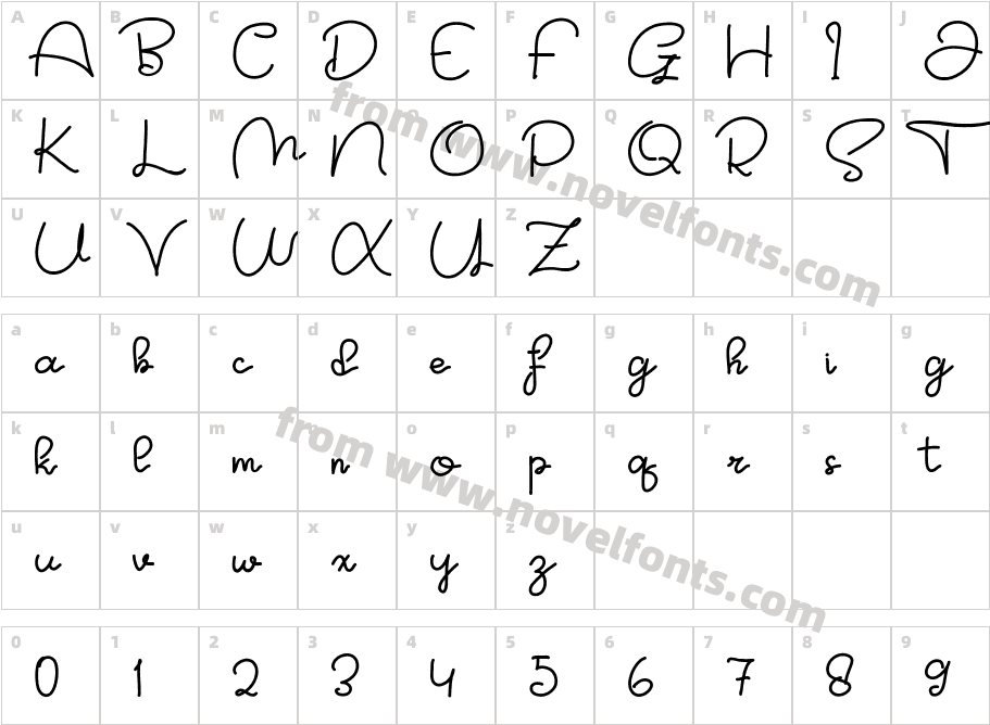 MatamuCharacter Map
