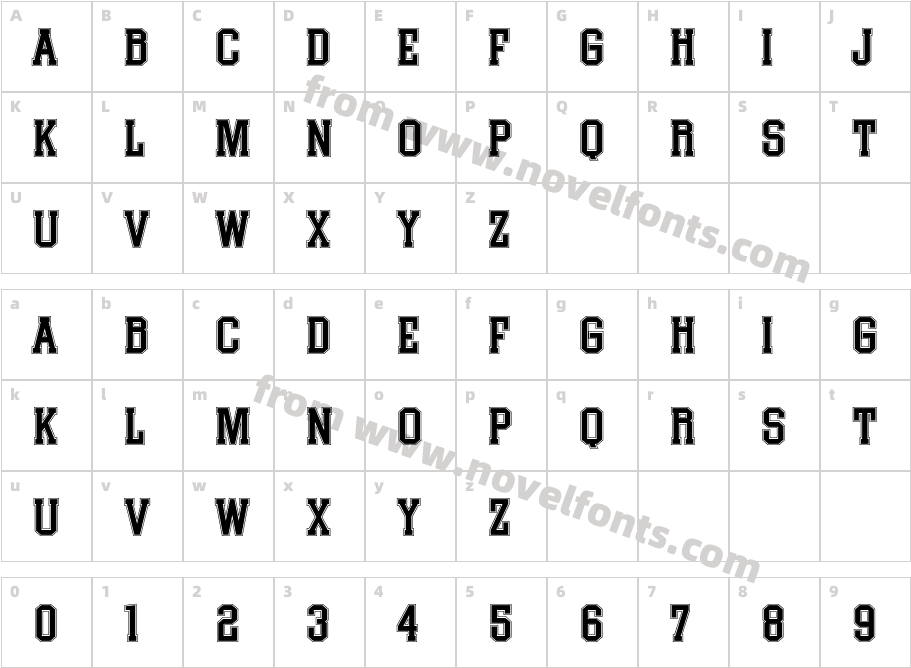 Matches ScheduleCharacter Map