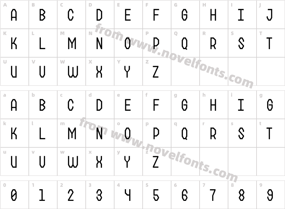 Matech LightCharacter Map