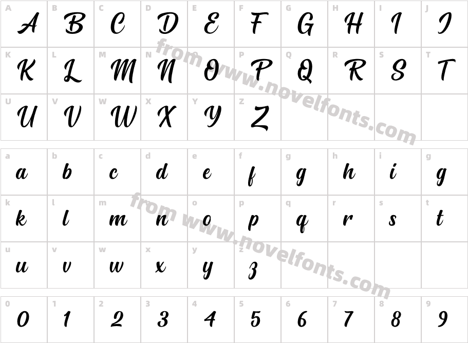 MathlineCharacter Map