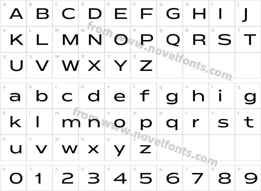 Matrice MediumCharacter Map