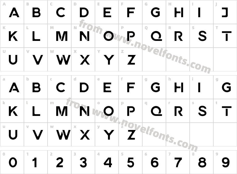 MatrixCharacter Map