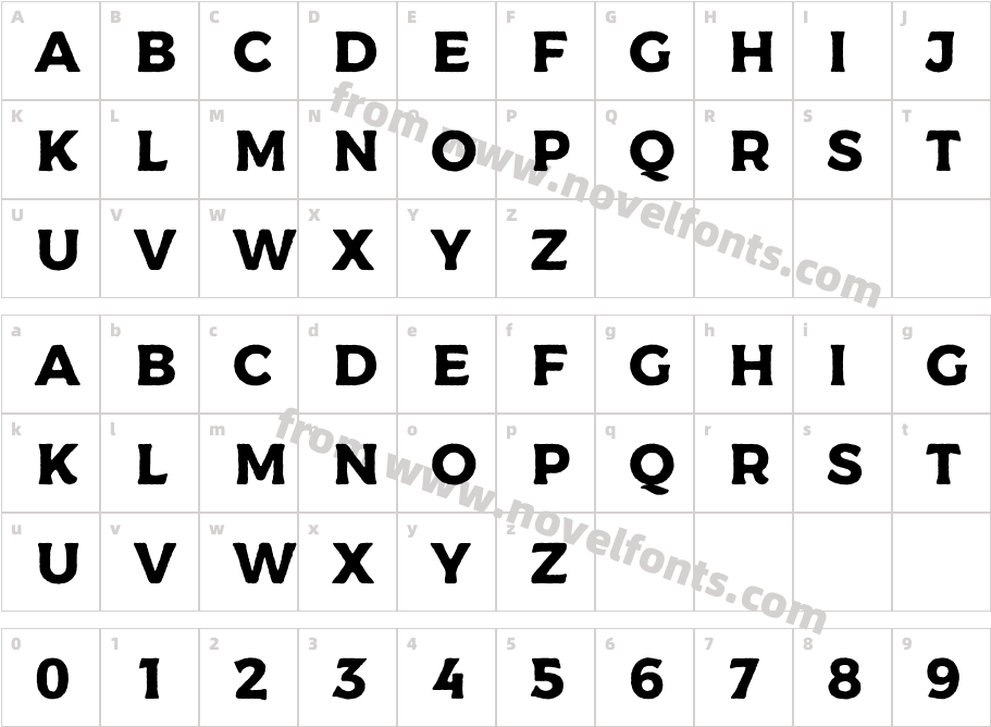 Messenger RoughCharacter Map