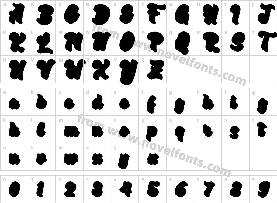 Menlawai Extrude RegularCharacter Map