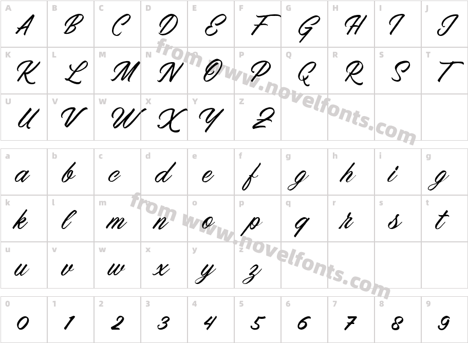 Menleader RegularCharacter Map