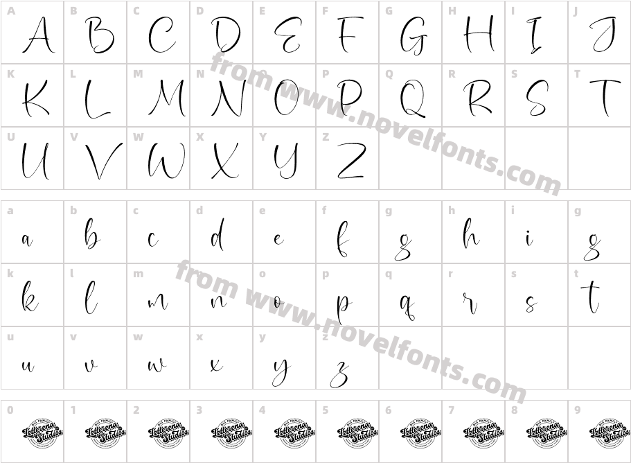 Menty Kastriena DEMO VERSIONCharacter Map