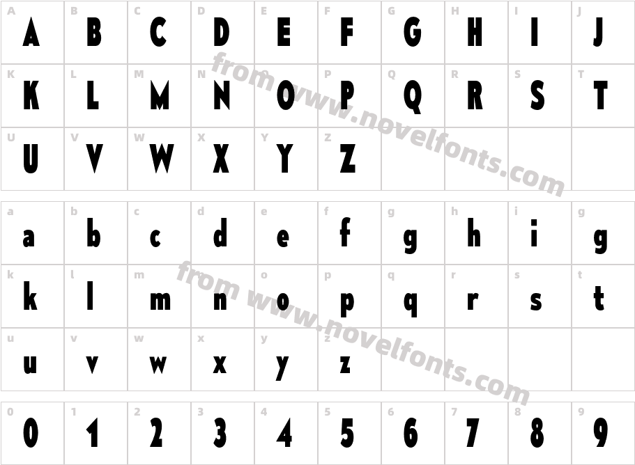 Mesmerize Cd Eb RegularCharacter Map