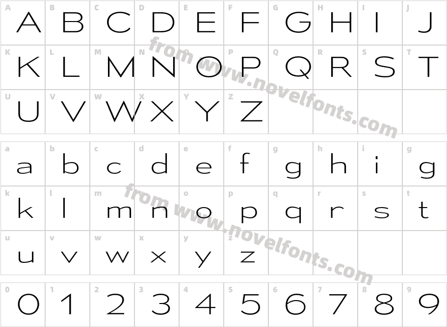 Mesmerize Ex El RegularCharacter Map