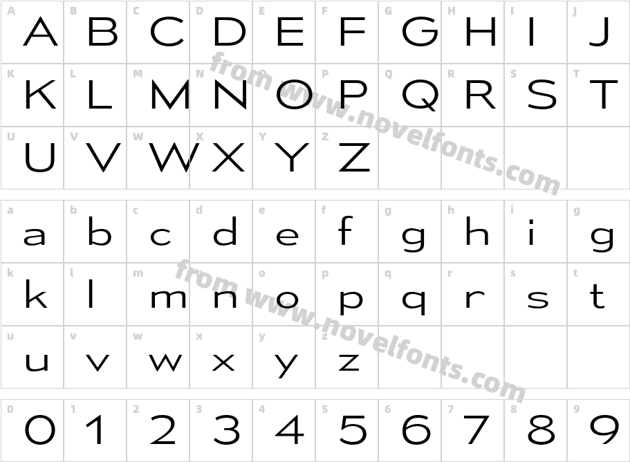 Mesmerize Ex Lt RegularCharacter Map