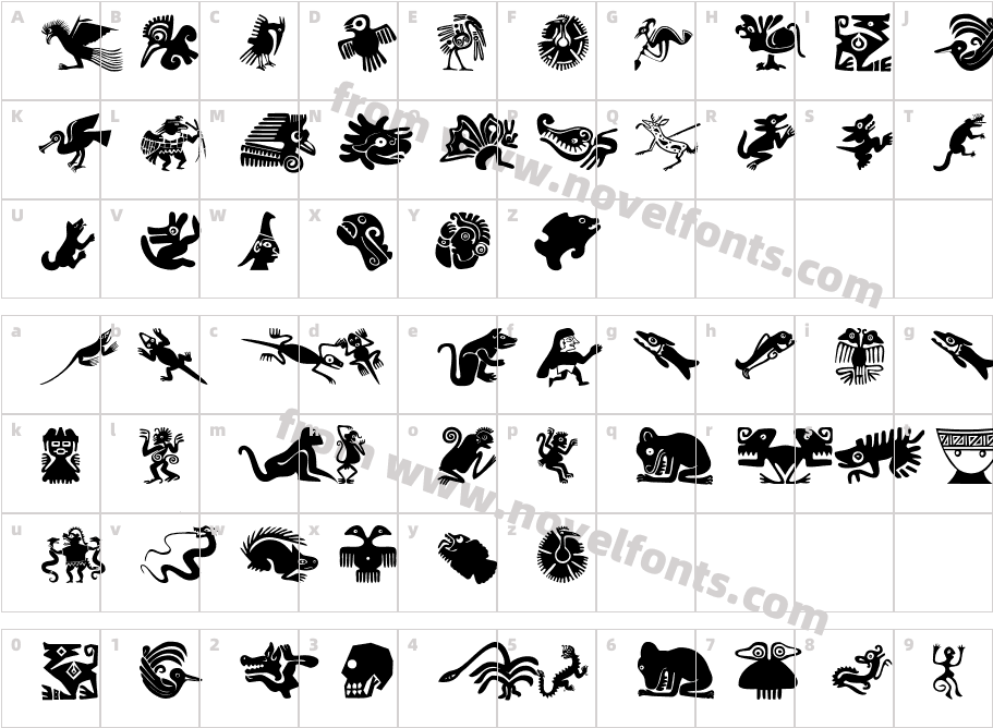 Meso Fauna TwoCharacter Map