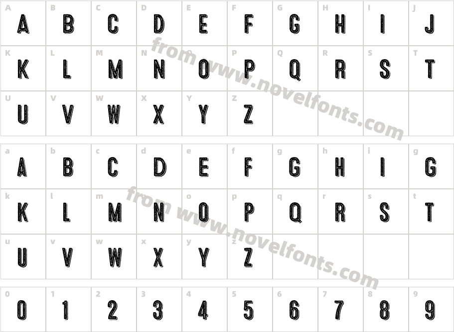 Microbrew One CombinedCharacter Map
