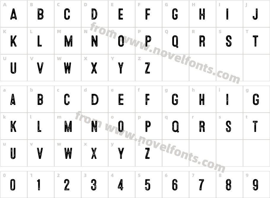 Microbrew Soft FourCharacter Map