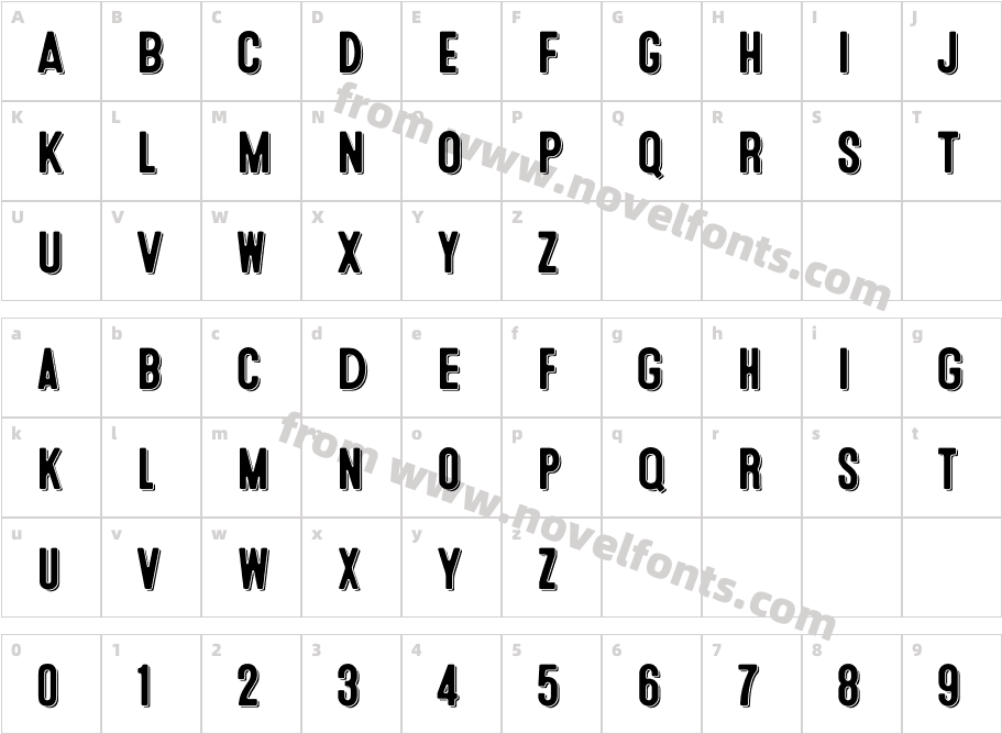 Microbrew Soft OneDCharacter Map