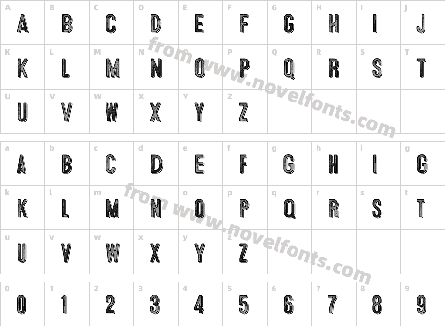 Microbrew Soft SixDCharacter Map