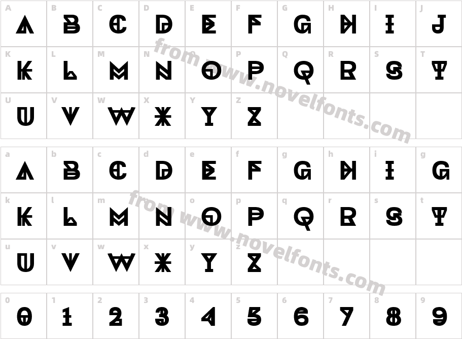 Miketoba DemoCharacter Map