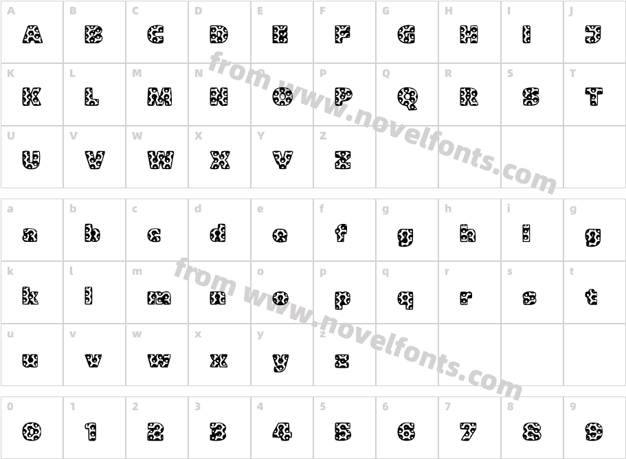 MetalicCharacter Map