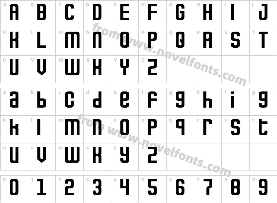 Metro MaestroCharacter Map