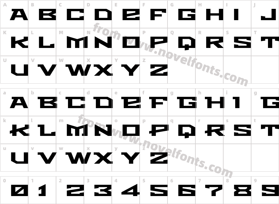 MetroCharacter Map