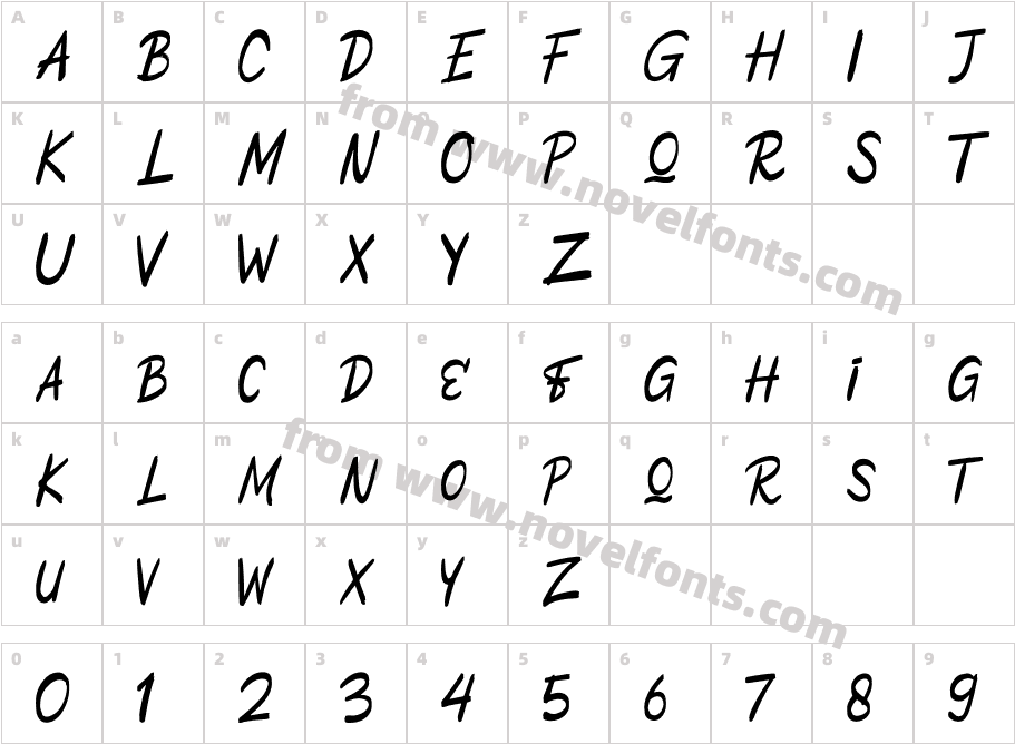 Miltine AlmonzCharacter Map