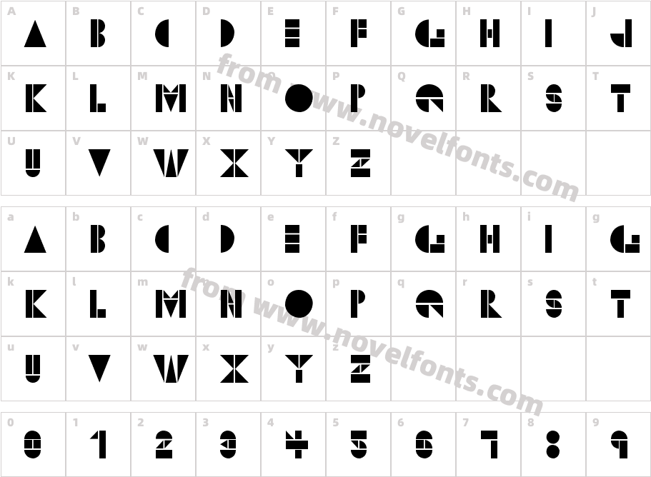 MetronCharacter Map