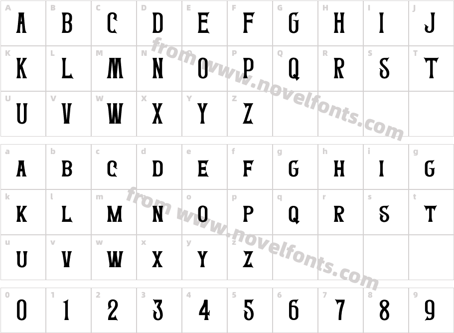 MirdaneCharacter Map