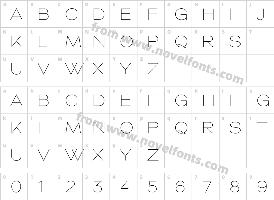 MixonCharacter Map