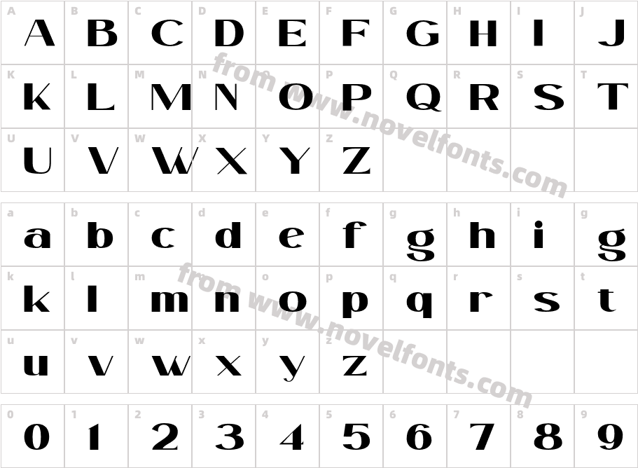 Moderrat Semi LightCharacter Map