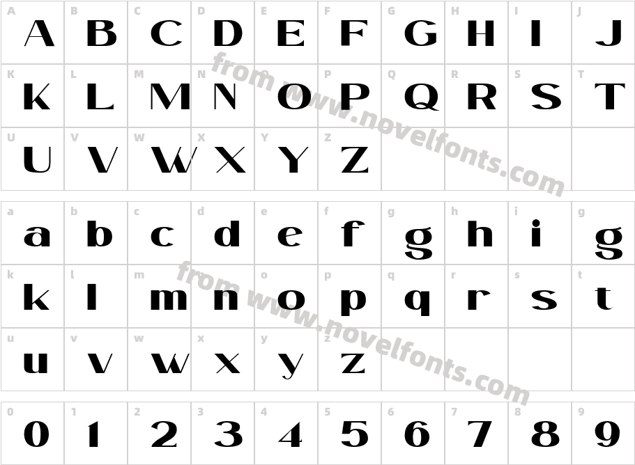 Moderrat Semi LightCharacter Map