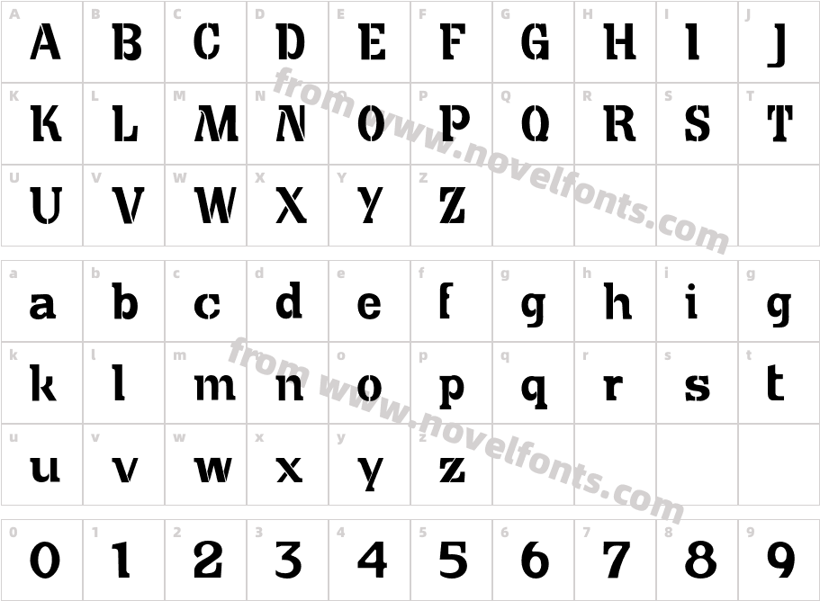 MexicoCharacter Map