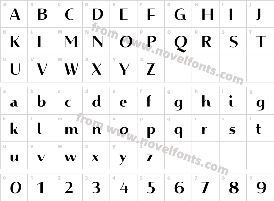 Mondish BlackCharacter Map