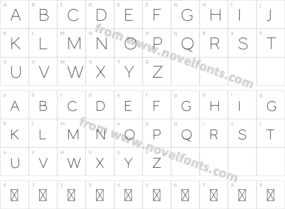 Monocole Free ThinCharacter Map