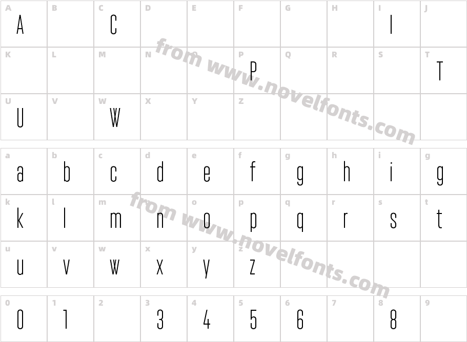 Monopol LightCharacter Map