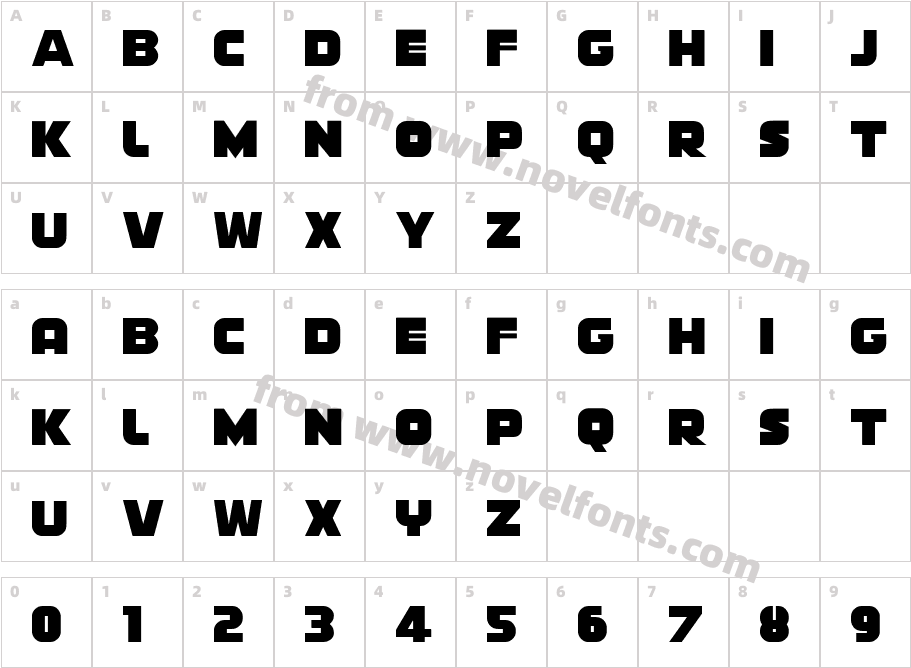 Monster TrucksCharacter Map