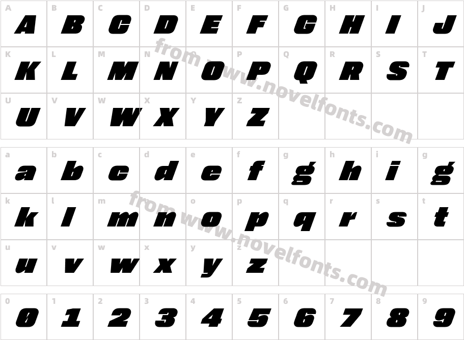 Monte Stella Heavy TurboCharacter Map